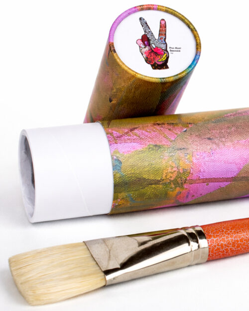 No.20 Flat Artist Paint Brush Packaging Art Materials Australia