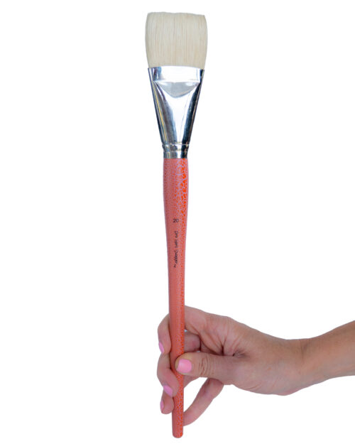 No.20 Flat Artist Paint Brush Art Materials Australia