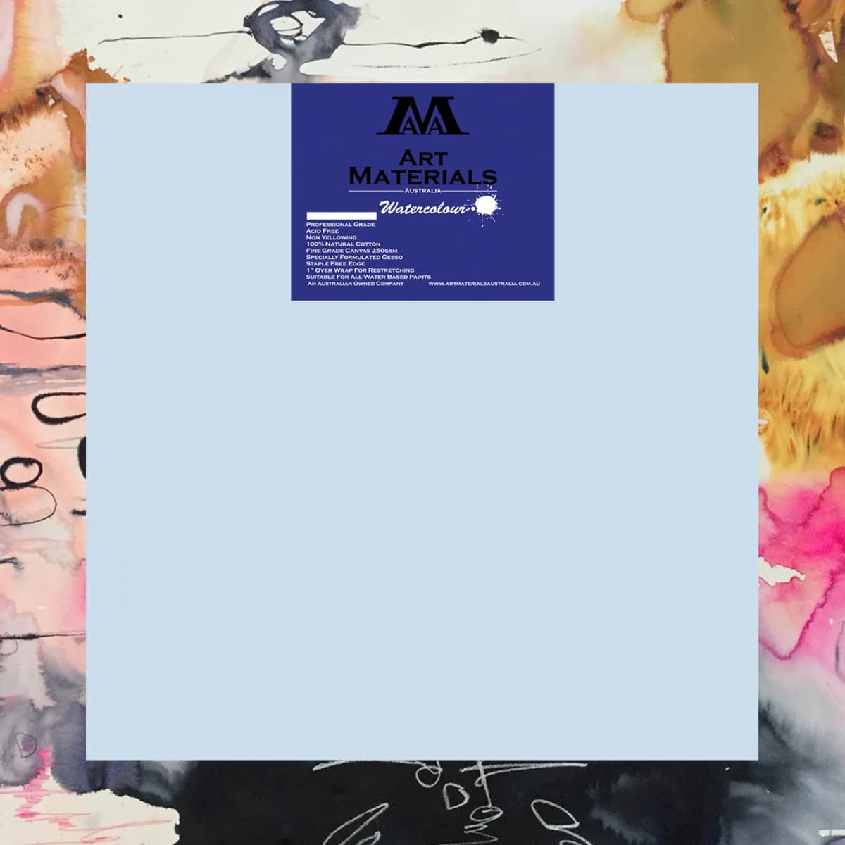 30x30 inch Watercolour Canvas Art Materials Australia