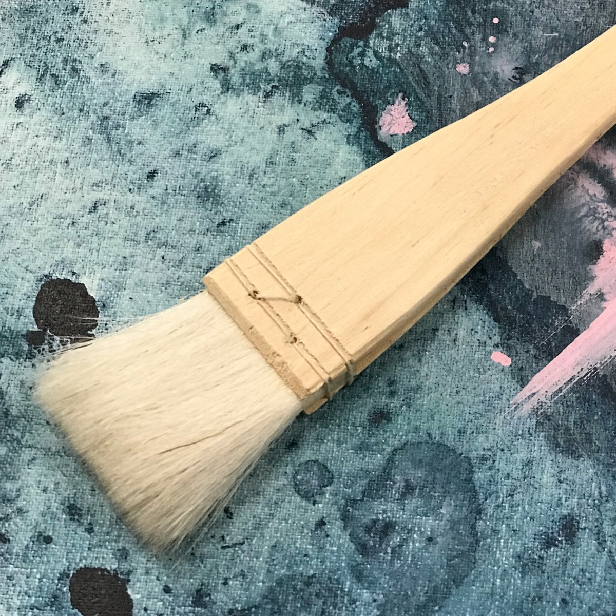 1 inch Hake Brush Warhol's Wife - Image 6