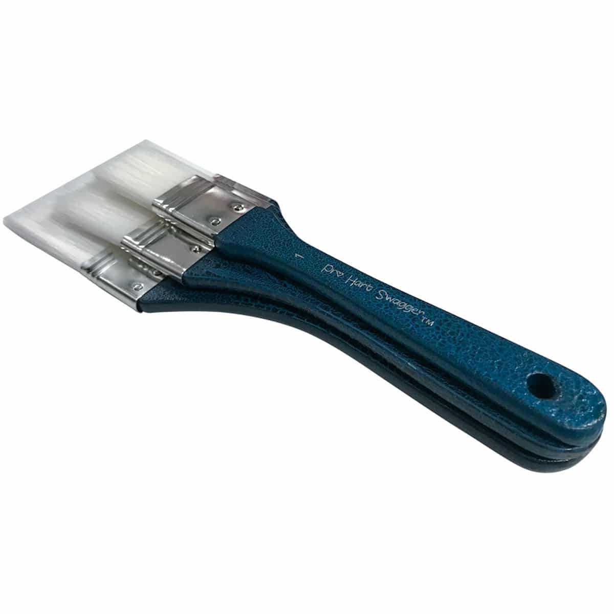 3pc 3" 2" & 1" Nylon Paintbrushes Pro Hart Swagger - Image 5