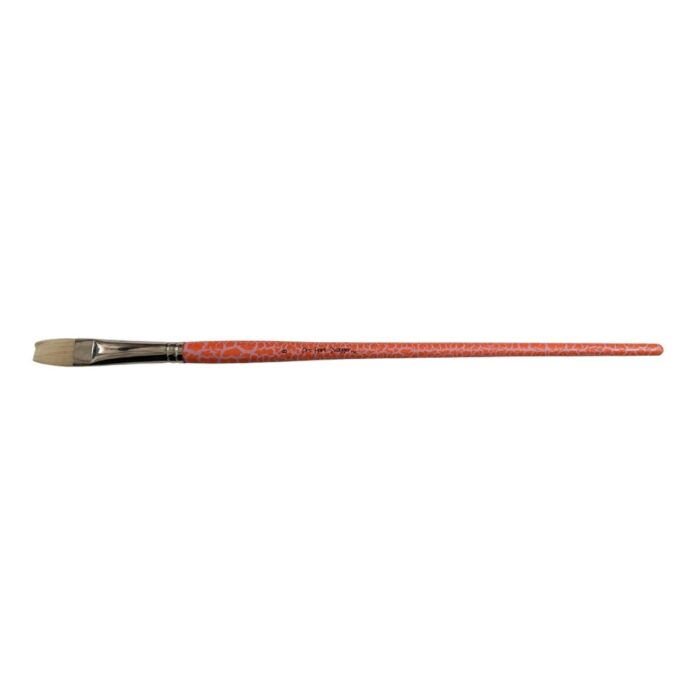 No.8 Flat Artist Paint Brush Hog Hair Pro Hart Swagger - Image 4