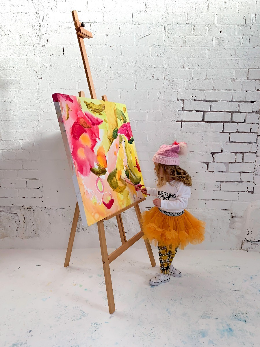 Van Gogh's Ear Workshop Easel with Emerging Artist