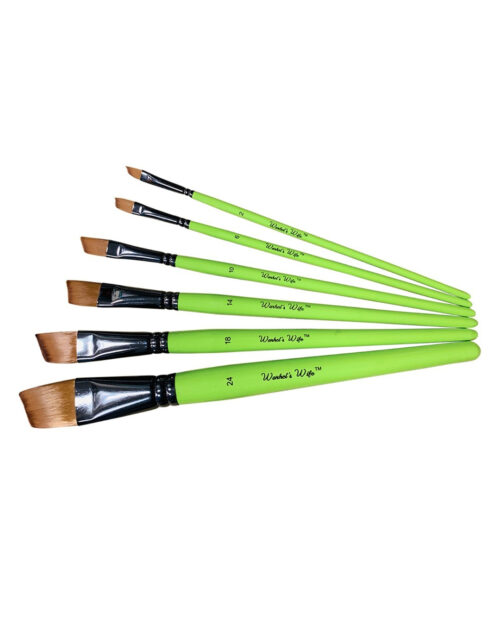 Warhol's Wife Angle Paint Brush Set Art Materials Australia