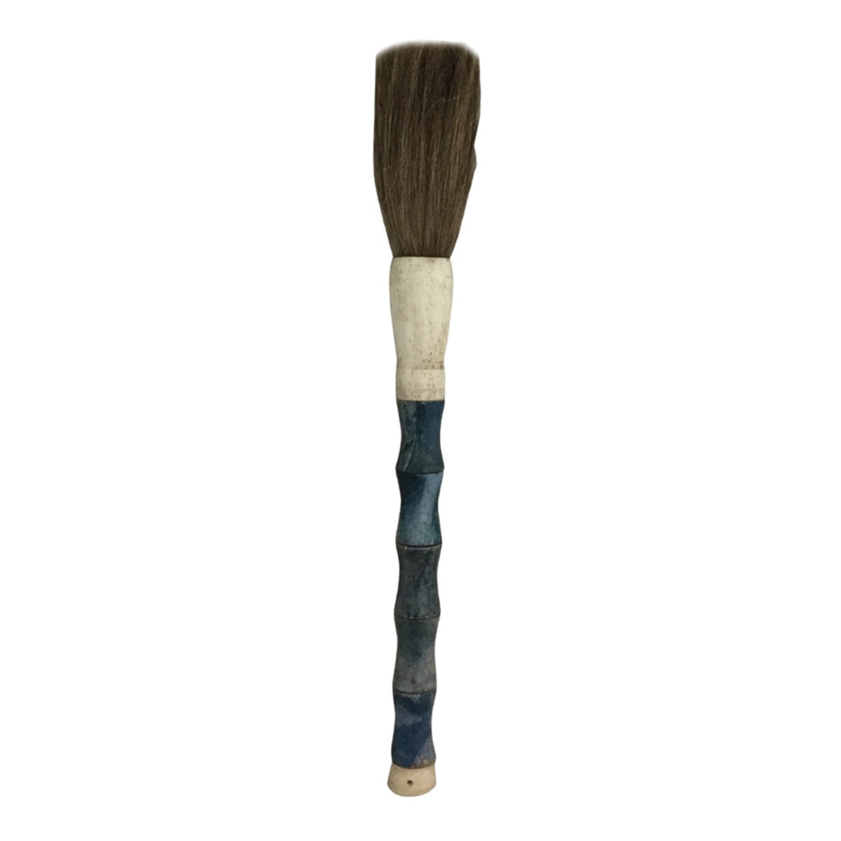 Navy Blue Hues Zen Bamboo Traditional Chinese Calligraphy Paintbrush by Pro Hart Swagger