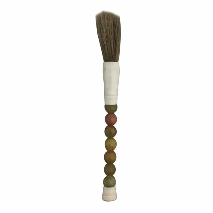 Gold Round Traditional Chinese Calligraphy Paintbrush