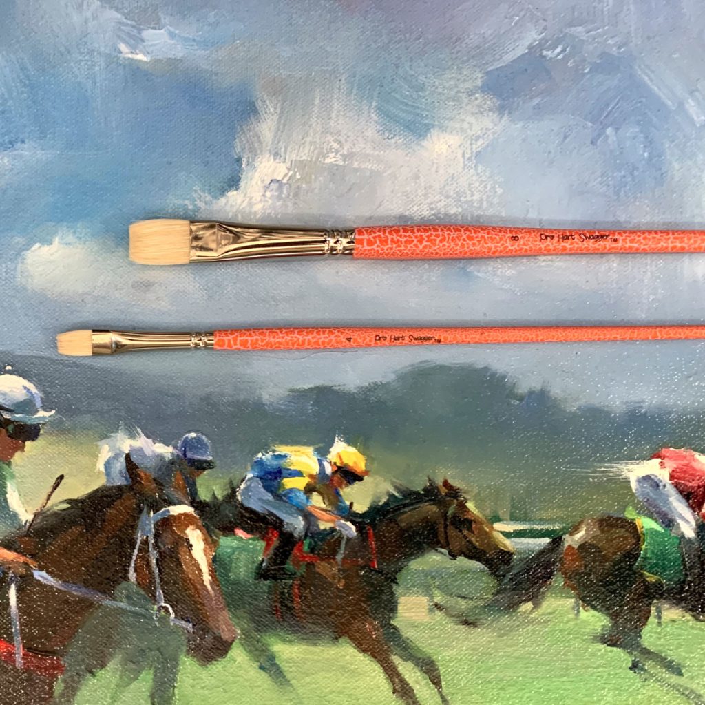 Hog Hair Paintbrush No.8 Art Materials Australia