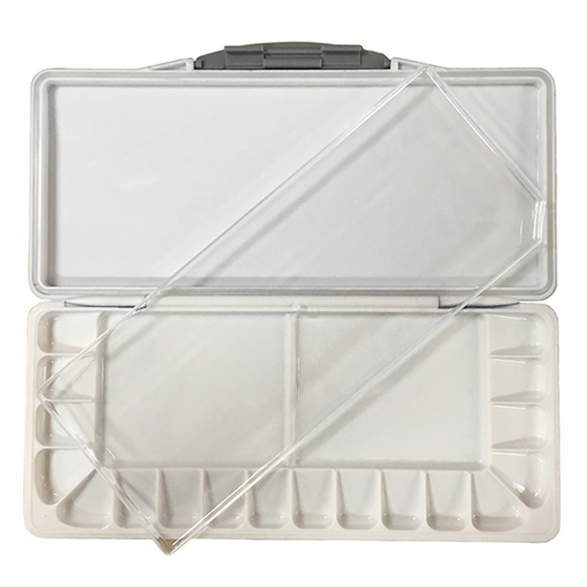 Open Warhol's Wife 20 Well Palette with Pull Out Perspex Tray Detail Warhol's Wife