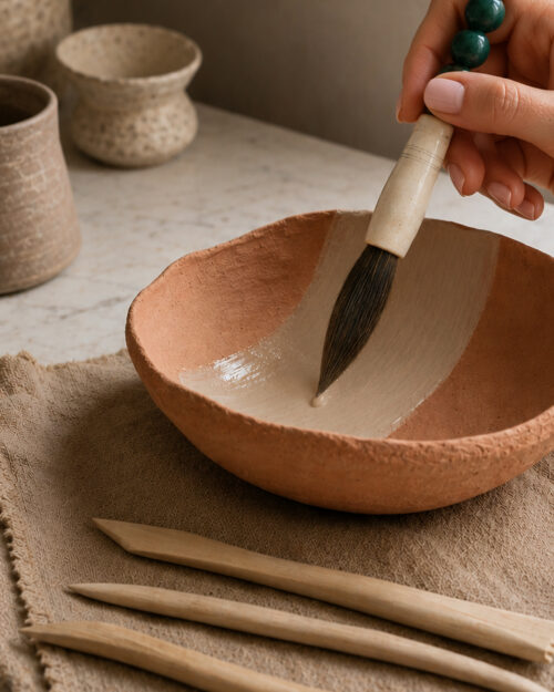 Traditional Chinese Calligraphy Paintbrush for Ceramics