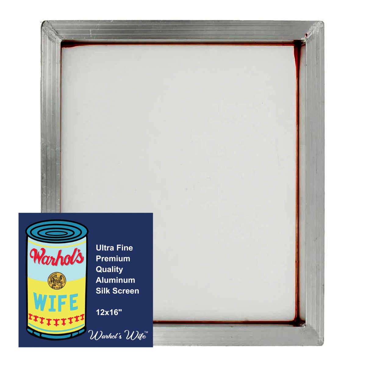 12x16 inch Silk Screen Warhol's Wife Art Materials Australia