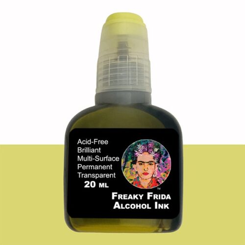 Daisy Alcohol Ink Freaky Frida