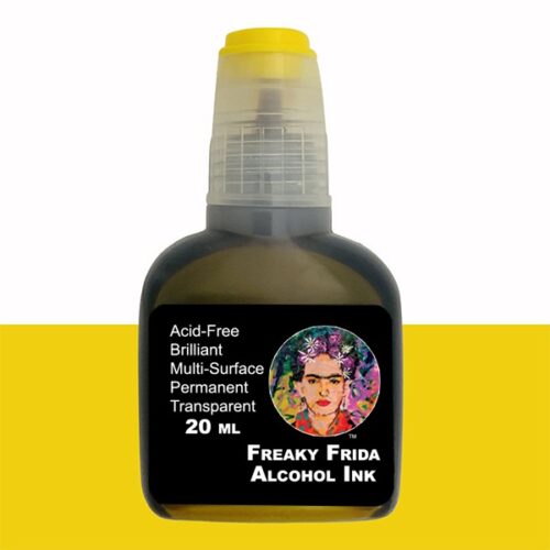 Brekky Alcohol Ink Freaky Frida