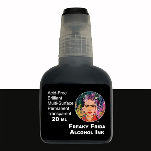 Angus Black Alcohol Ink Freaky Frida