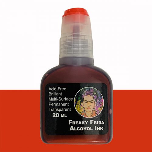 Queen of the Dessert Alcohol Ink Freaky Frida