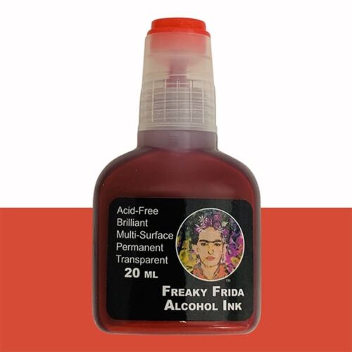 Vermillion Alcohol Ink Freaky Frida