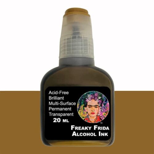 Suntan Alcohol Ink Freaky Frida