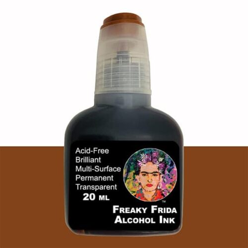 Butterscotch Alcohol Ink Freaky Frida