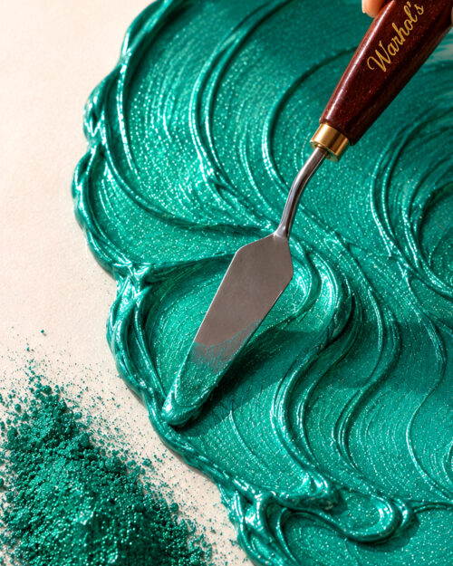 Iridescent Green Pearl Pigment Monopoly Art Materials Australia