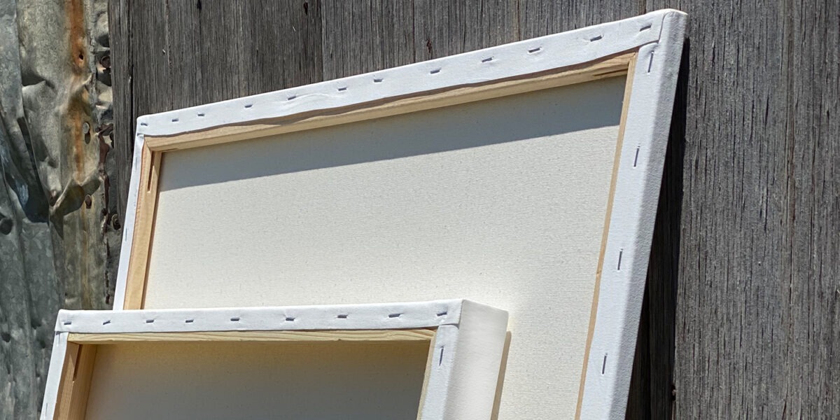 Cheap Painting Canvases Thin Frame Art Materials Australia