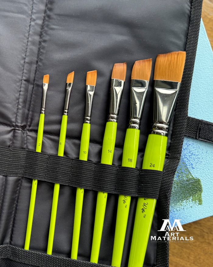 Angle Paintbrush Set Art Materials Australia