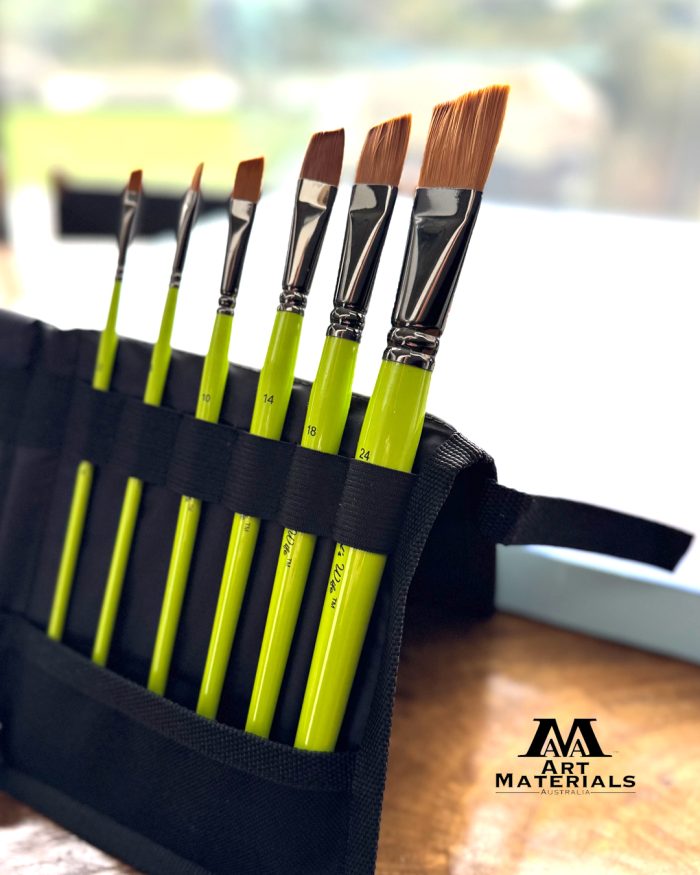 Angle Art Paint Brush Set Standing Art Materials Australia