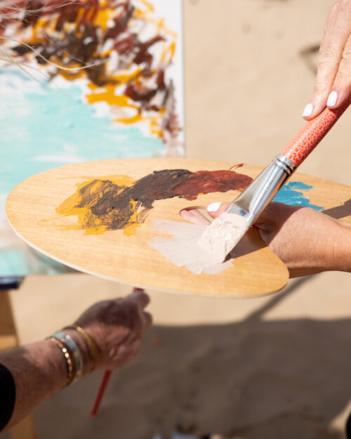 Damper Acrylic Paint Warhol's Wife