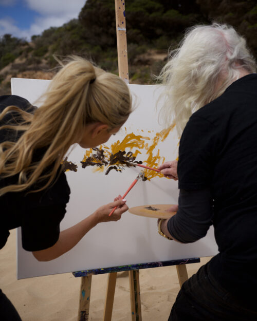 Burnt Umber Acrylic Paint Pouch Art Materials Australia