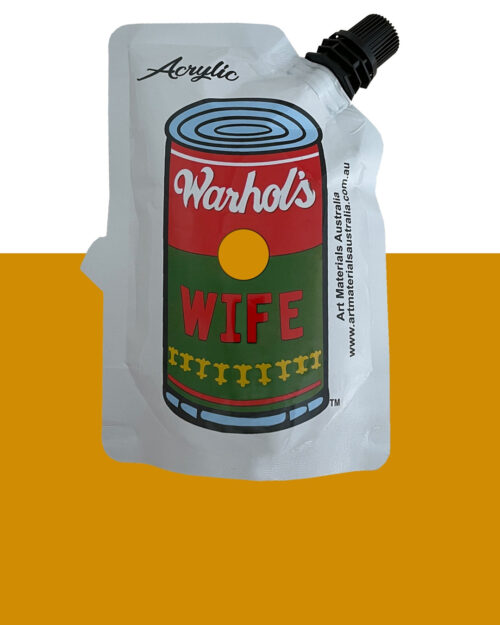 Earth Yellow Acrylic Paint Pouch Art Materials Australia