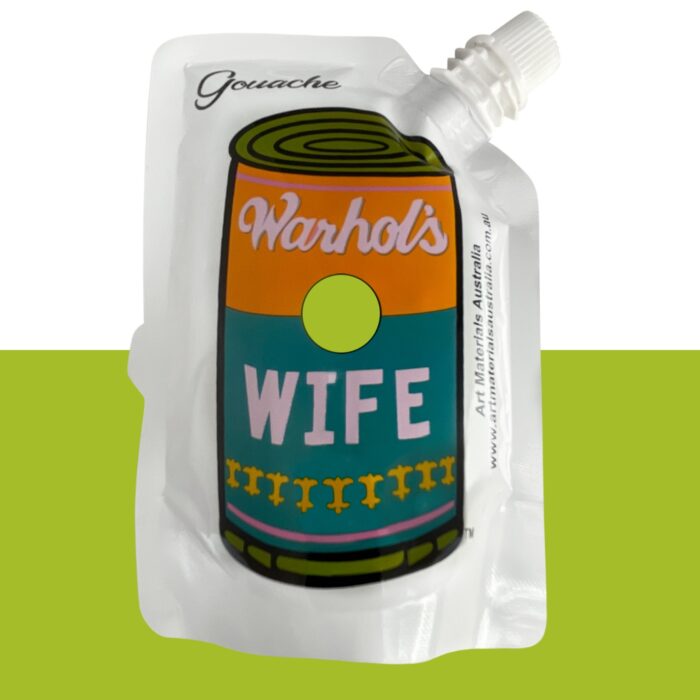 Lime Gouache Paint Warhol's Wife
