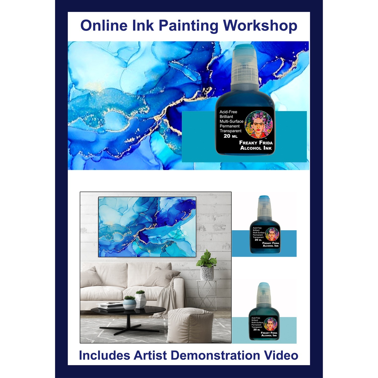 Alcohol Inks Painting - Alcohol Inks - Art Materials Australia