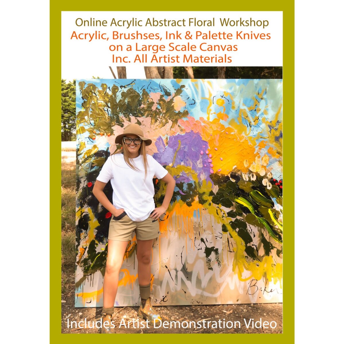 Easy Painting Acrylic Online Painting Video Art Materials Australia