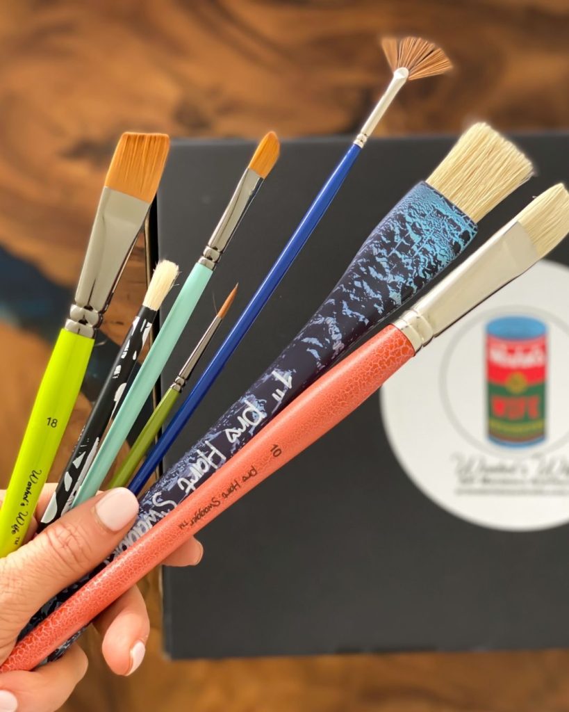 Paintbrushes Art Gifts Acrylic and Oil Brushes Art Materials