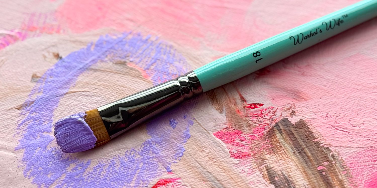 Filbert Art Paint Brush for Beginners Art Materials Australia