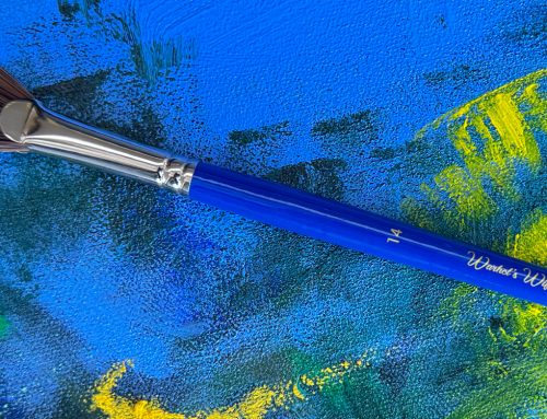 The Whisper of Texture: The Fan Paint Brush