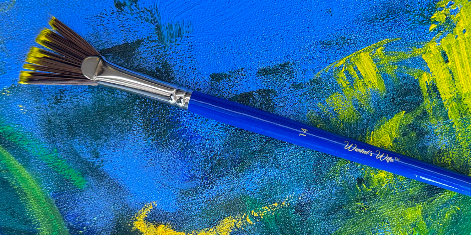 Paint Brush Art Fan Art Materials Australia