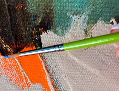 The Round Paint Brush: Where Masterpieces Begin