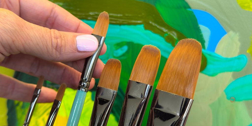 Filbert Artist Paint Brushes Art Materials Australia