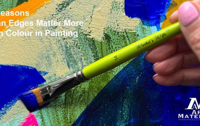 Angled Paint Brushes for Clean Edges Art Materials Australia