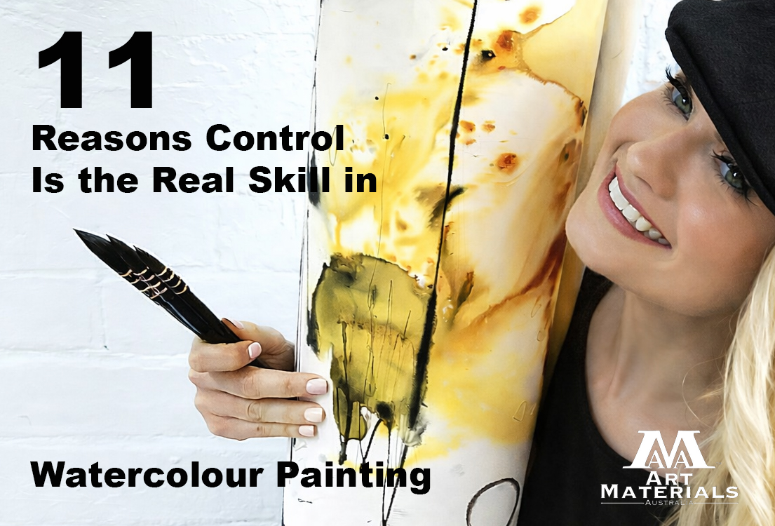 Watercolour Brushes for Control Art Materials Australia