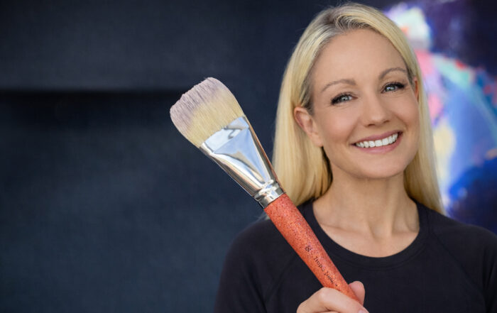 Paint Brushes Australian Artist Nicki Baker-Comelli