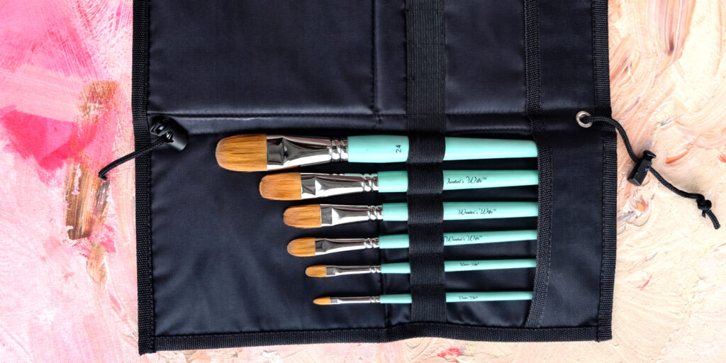 Paint Brushes Filbert Head Art Materials Australia